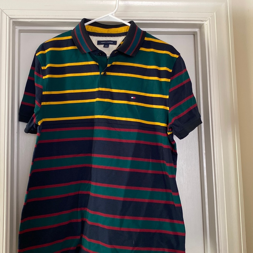Brand new never worn Men Tommy Hilfiger polo type shirt
